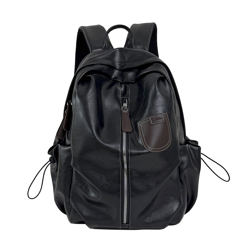Elegant Leather Backpack LoungeYard — product view 5