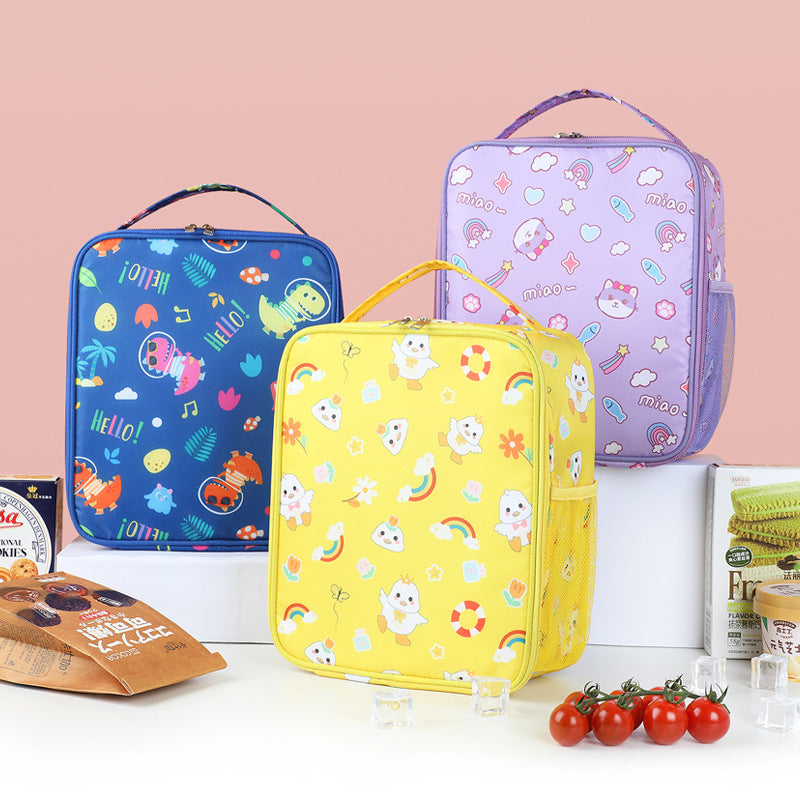 Cute Character Insulated Lunch Bag — product view 1
