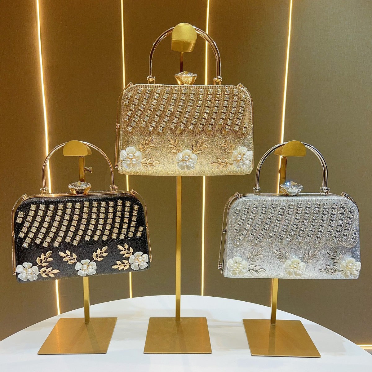 Luxurious Embellished Evening Handbag — product view 4