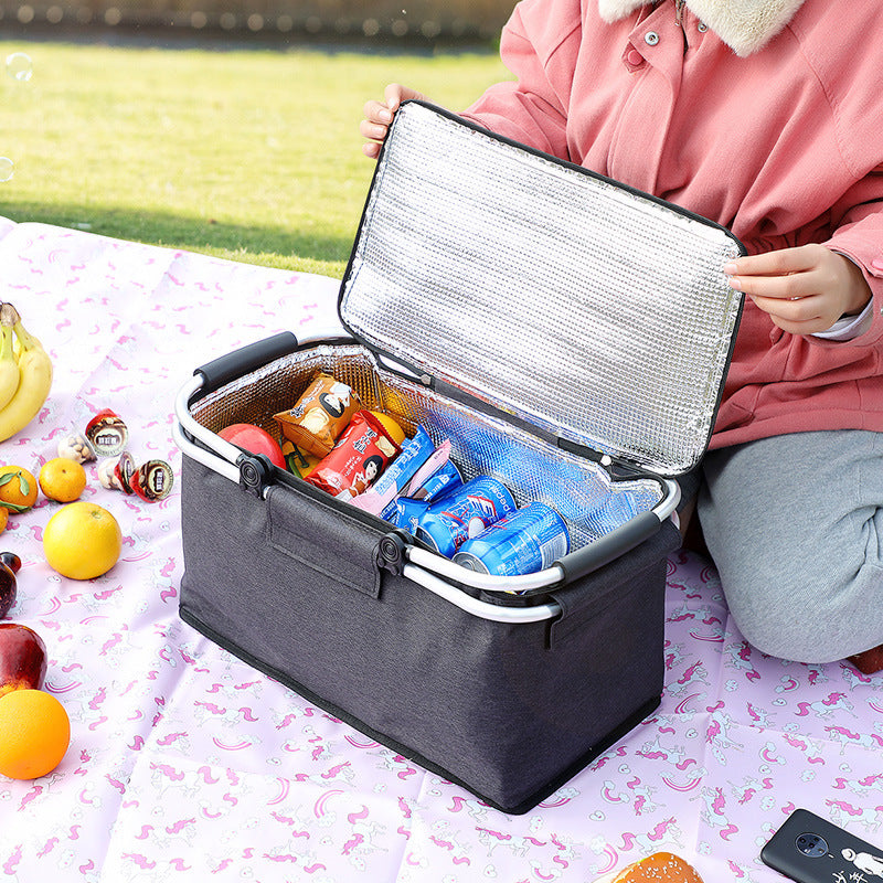 Versatile Collapsible Picnic Basket LoungeYard — product view 2