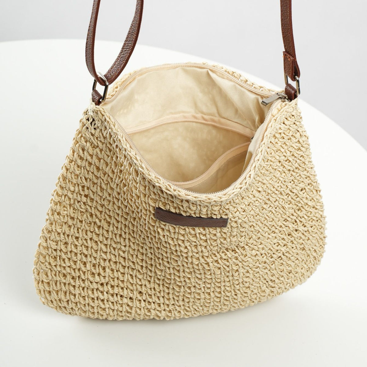 Handcrafted Rattan Crossbody Bag LoungeYard — product view 3
