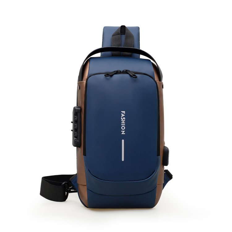 Shoulder bag with ergonomic design and multiple compartments LoungeYard — product view 4