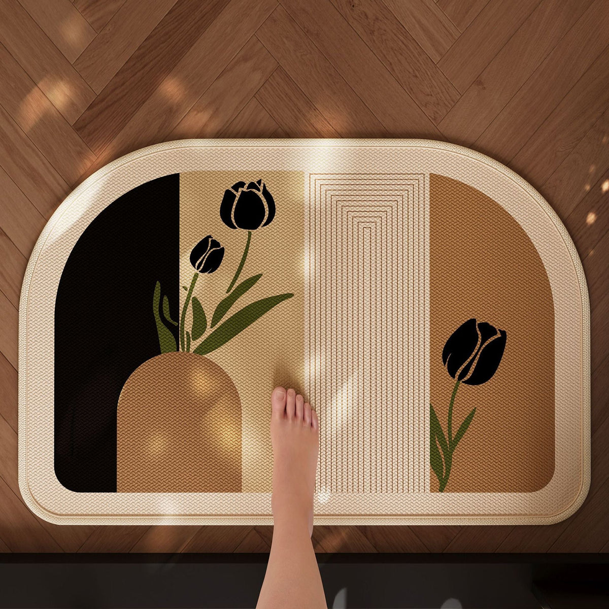 Comfortable Anti-Slip Pet-Themed Bath Mat — product view 2