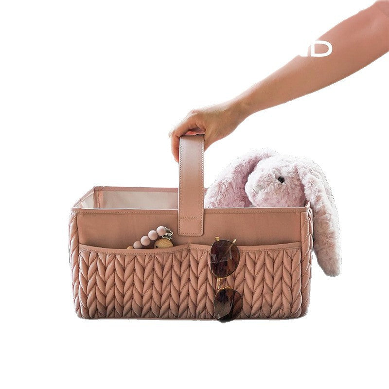 Wrap Organizer Bag with Decorative Bow LoungeYard — product view 4