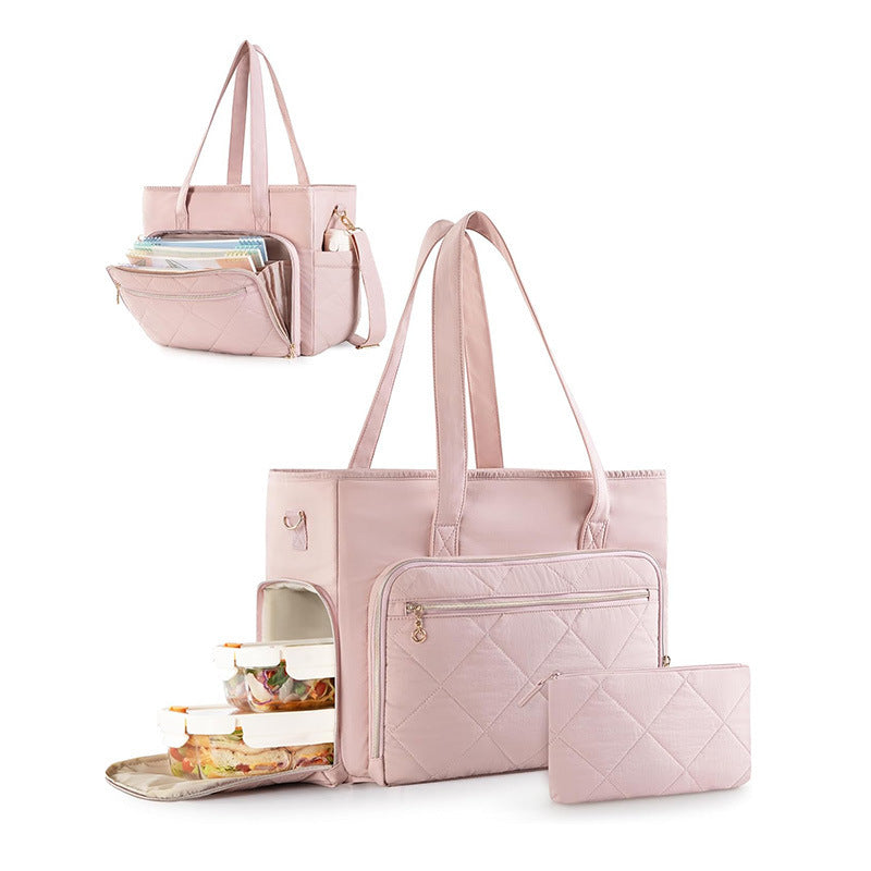 Insulated Multi-Pocket Lunch Tote LoungeYard — product view 1