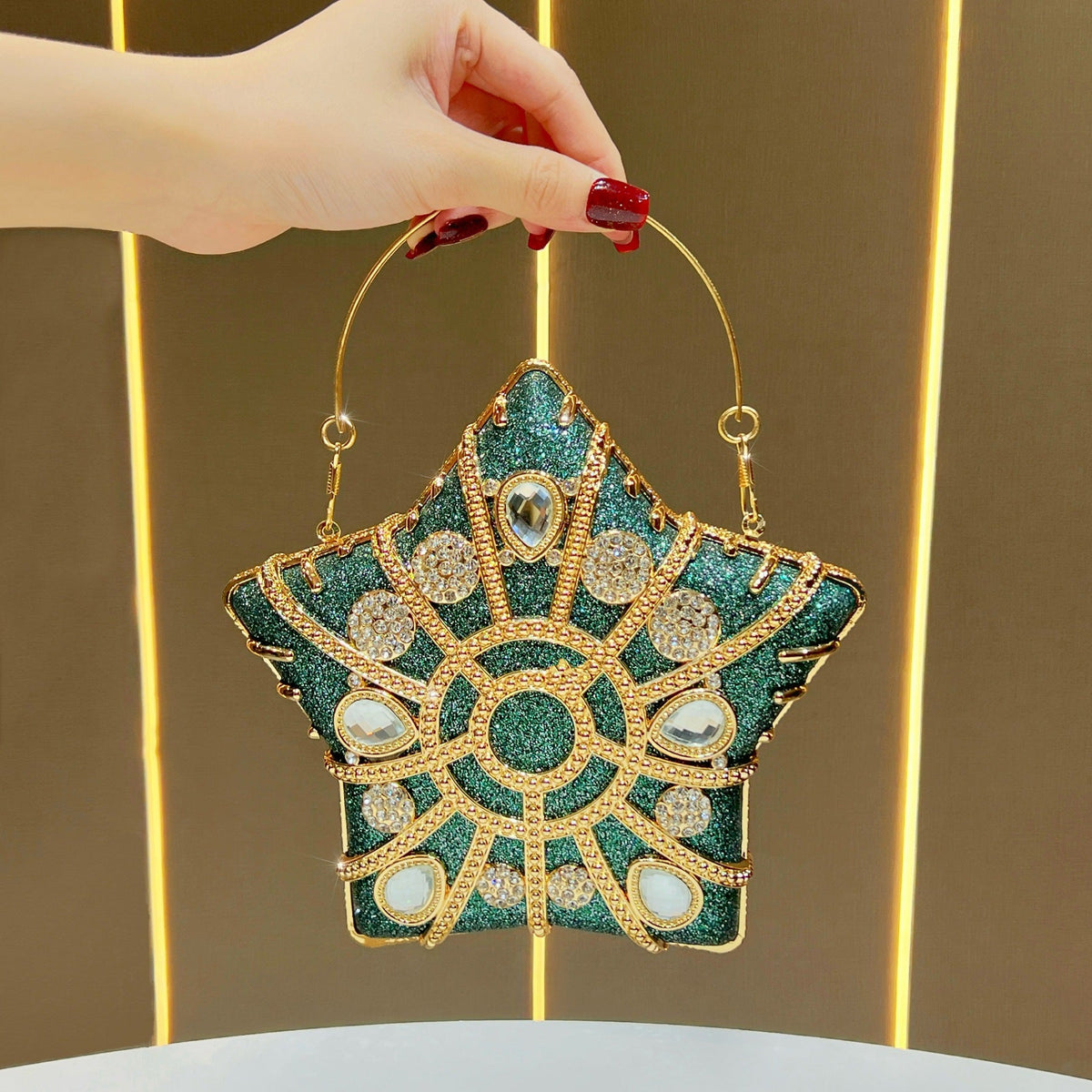Star-Shaped Evening Handbag — product view 3