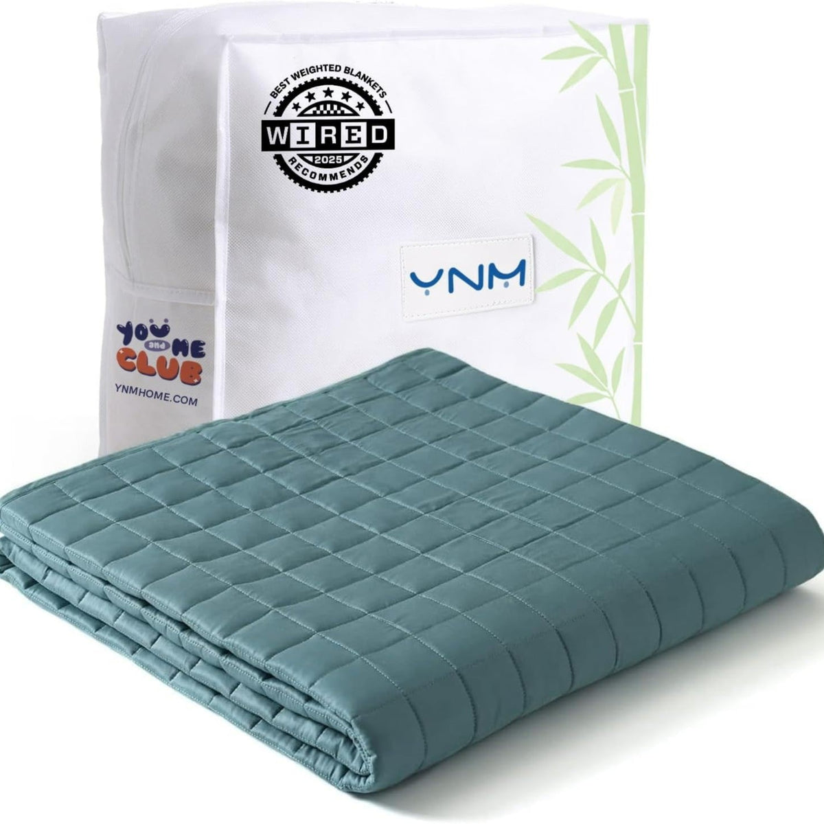 Premium Diamond Quilted Weighted Blanket LoungeYard — product view 7