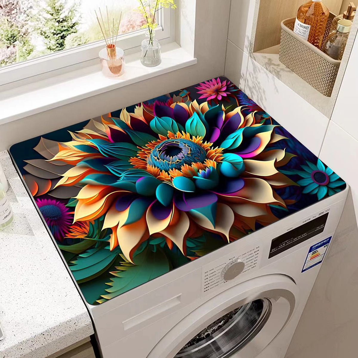 Marble Effect Countertop Protector Mat — product view 2