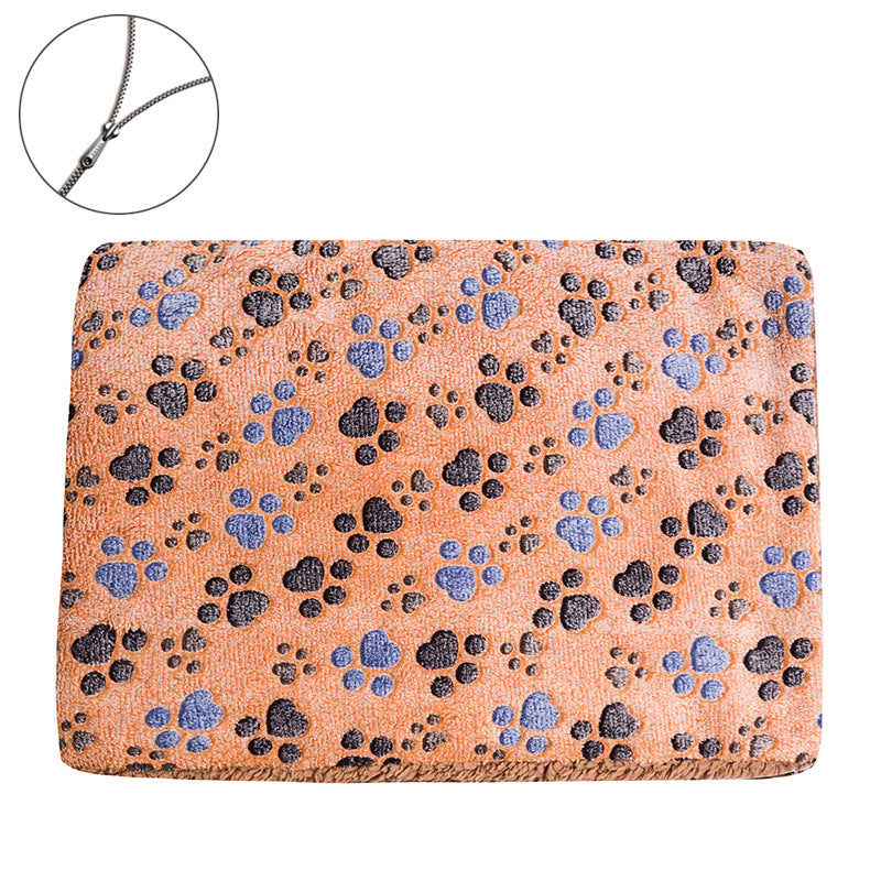Pet-Themed Zip Closure Pouch Dog Bed — product view 1