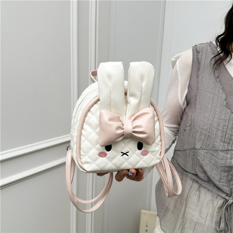 Cute Bunny-Themed Mini Backpack LoungeYard — product view 5
