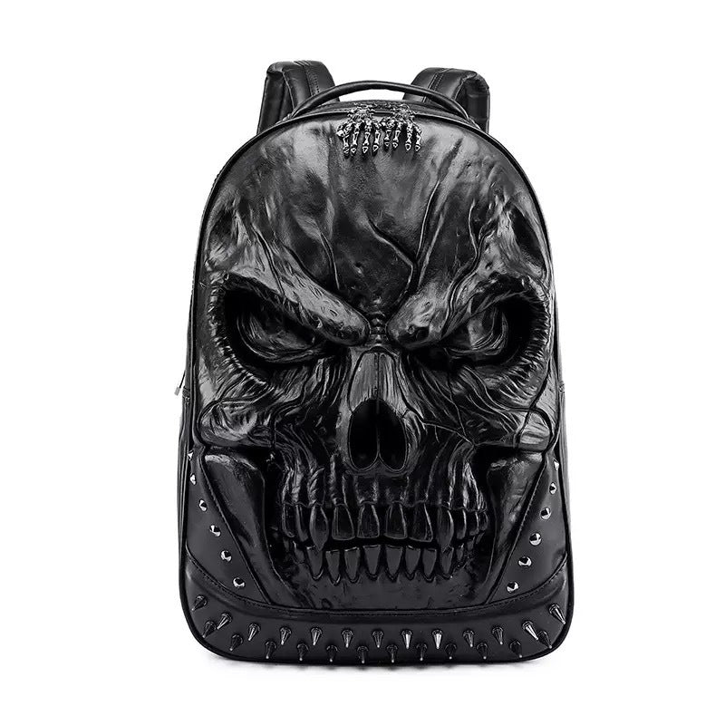 Creative backpack with skull design LoungeYard — product view 6