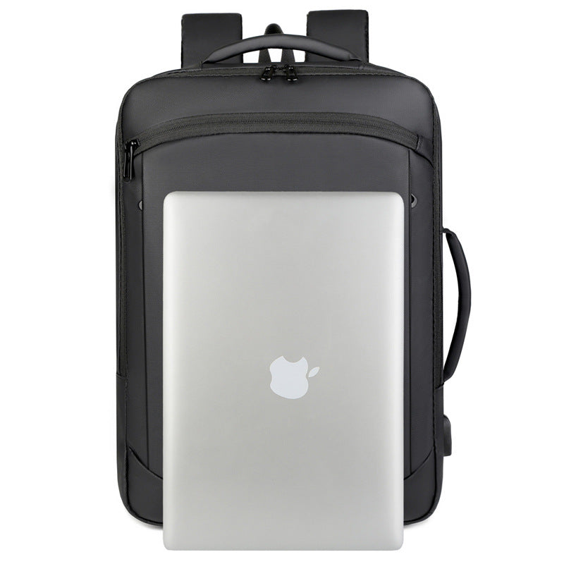 Sleek Expandable Business Backpack LoungeYard — product view 3