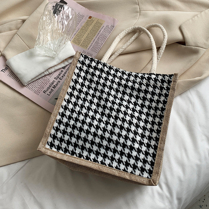 Handcrafted Woven Tote Bag — product view 6