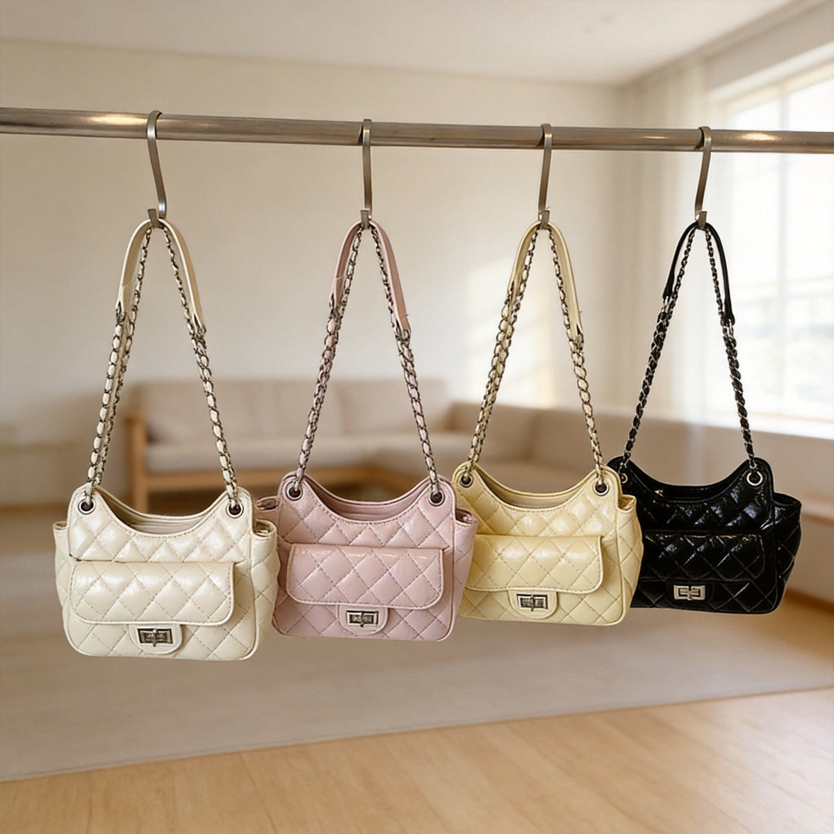 Quilted Evening Shoulder Bag LoungeYard — product view 2