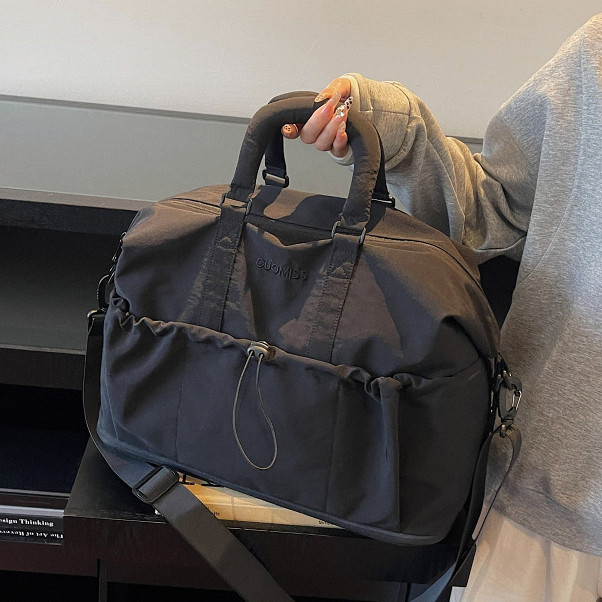 Versatile Multi-Compartment Travel Weekender Duffle LoungeYard — product view 4