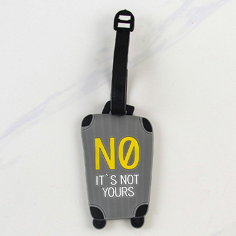 Humorous Luggage Tag LoungeYard — product view 1