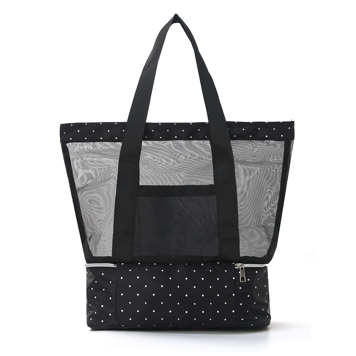 Beach bag with see-through design and large storage LoungeYard — product view 7