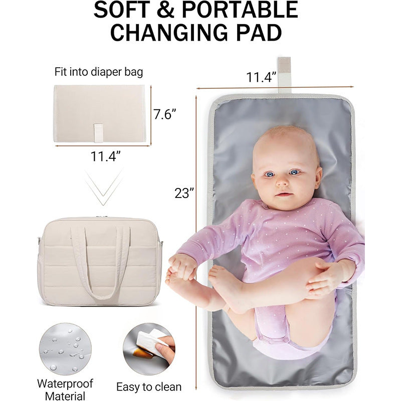 Multifunctional Diaper Bag LoungeYard — product view 4