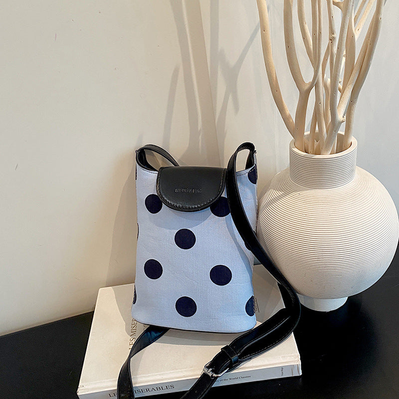 WoStylish Dot-Patterned Mini Crossbody Bag LoungeYard — product view 2