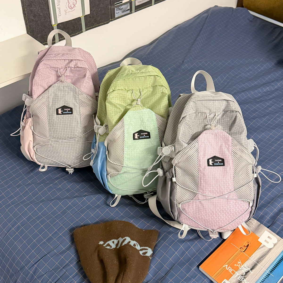 Multi-Purpose Backpack with Mesh Pocket LoungeYard — product view 4