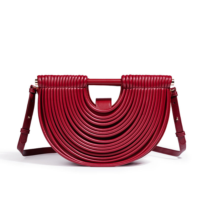 Structured Half-Circle Handbag LoungeYard — product view 4