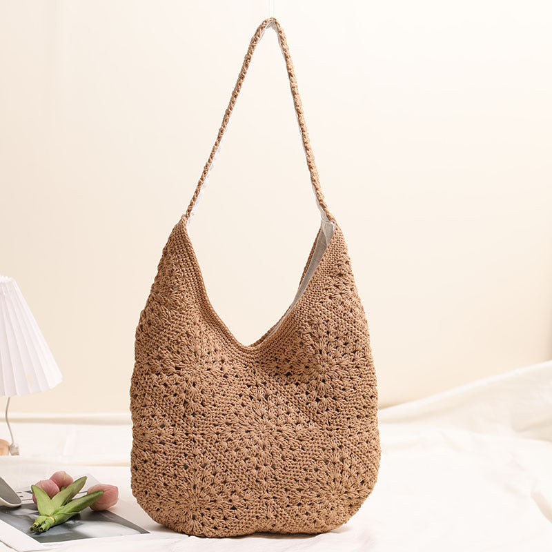 Casual Macrame Shoulder Bag LoungeYard — product view 4