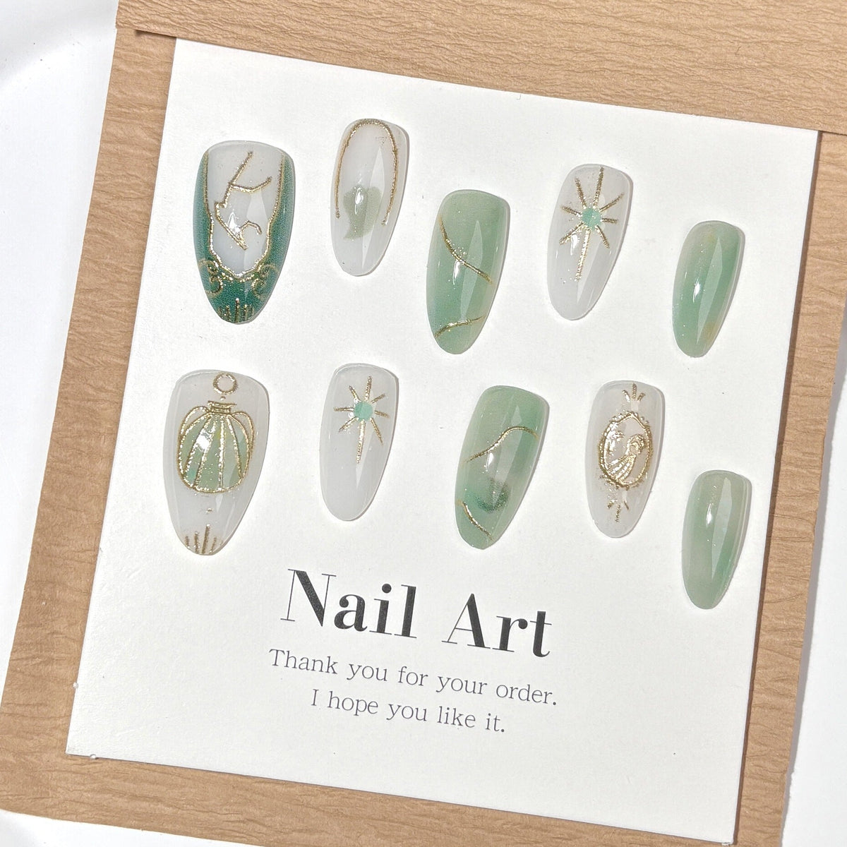 Decorative Press-On Nail Art Set 1790745388 — product view 3