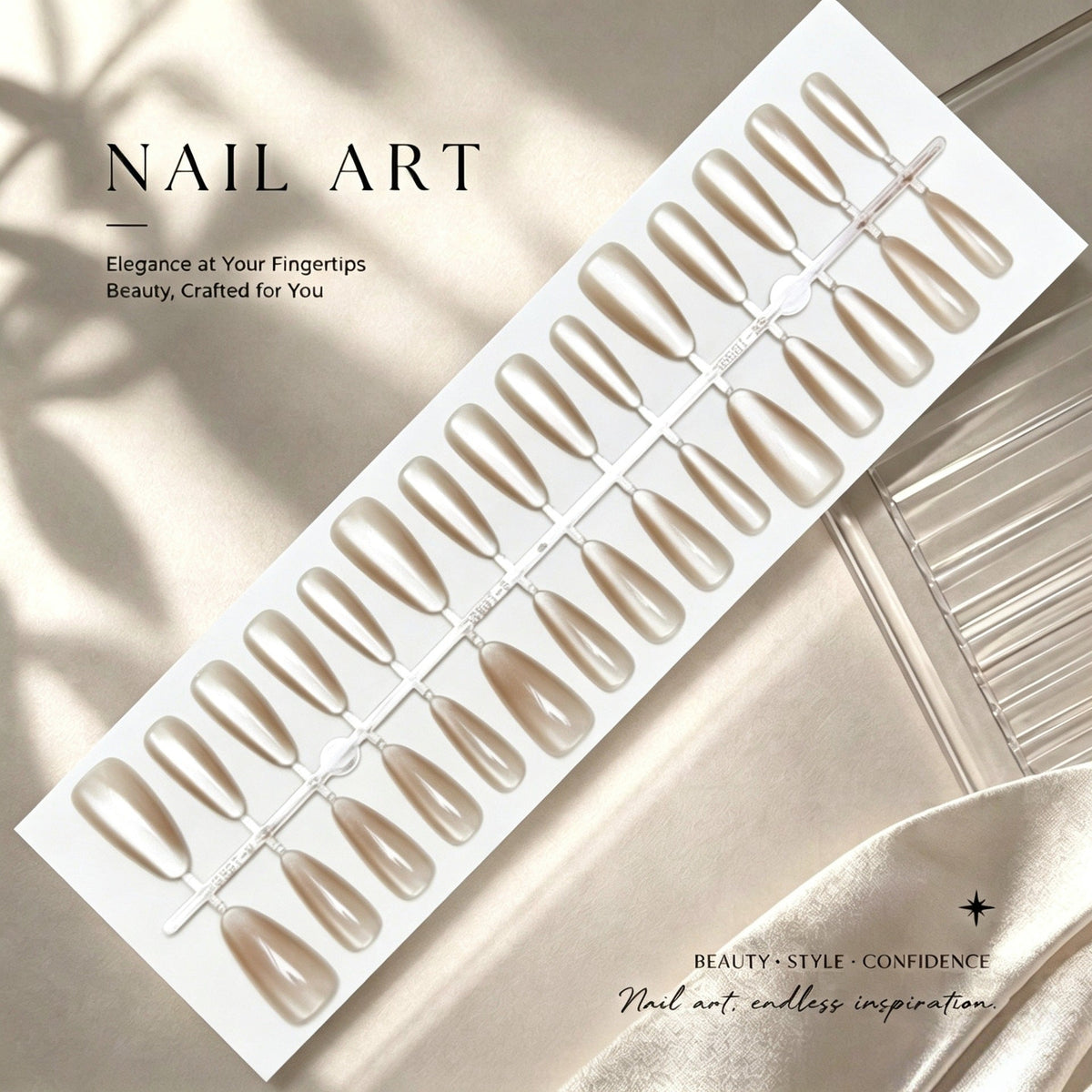 Premium Glossy Nail Art Press-Ons — product view 7