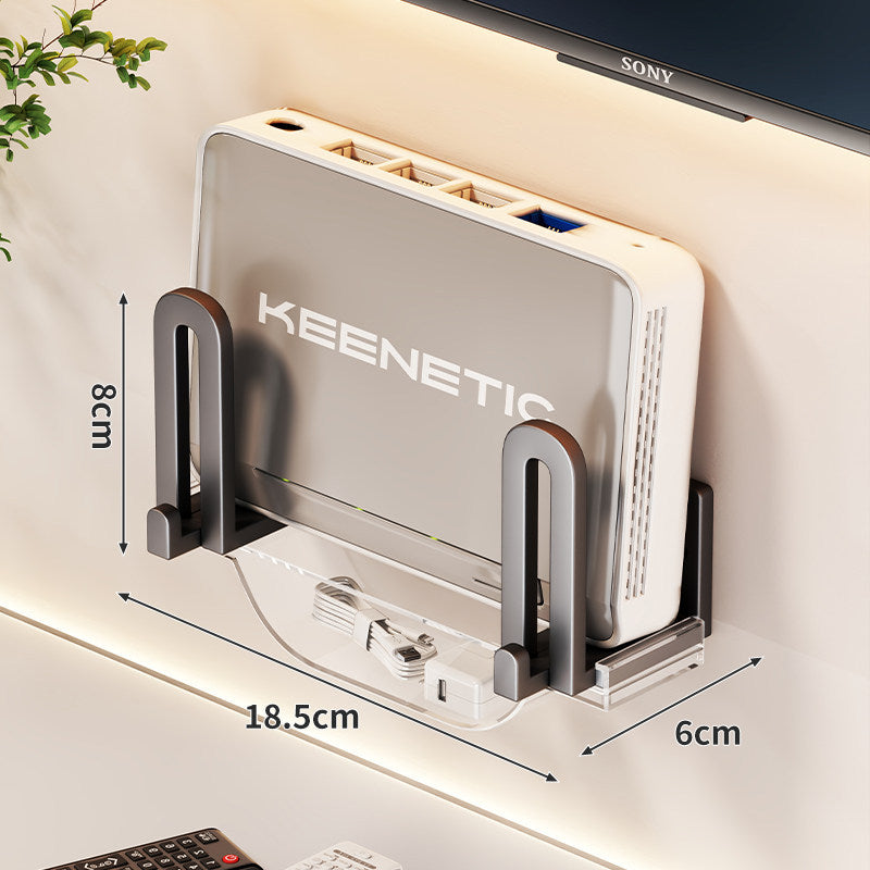 Compact Vertical Router Wall-Mount Organizer — product view 6