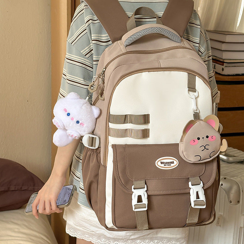 Cute Animal-Themed School Backpack LoungeYard — product view 2