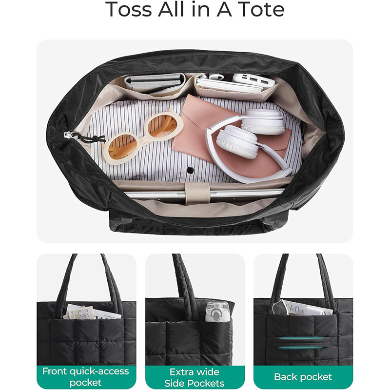 Practical shopping bag LoungeYard — product view 3