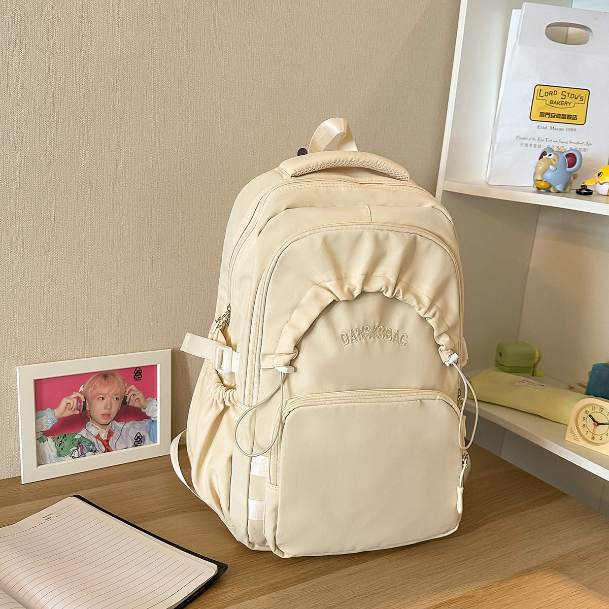Multi-Pocket Casual Backpack LoungeYard 1791205715 — product view 6