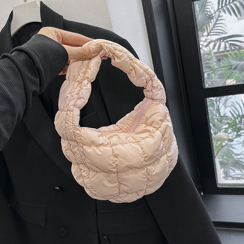 Quilted Puffer Handbag — product view 5