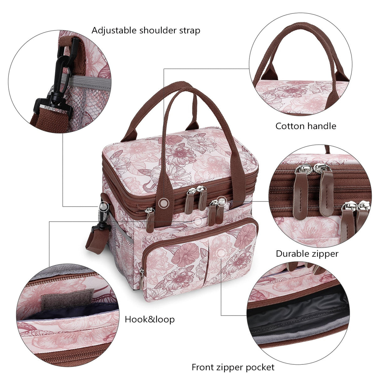 Multifunctional cooler bag LoungeYard — product view 2