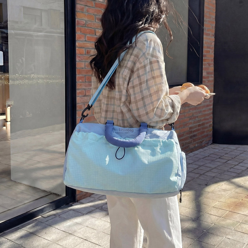 Functional sports bag with creative compartments LoungeYard — product view 2