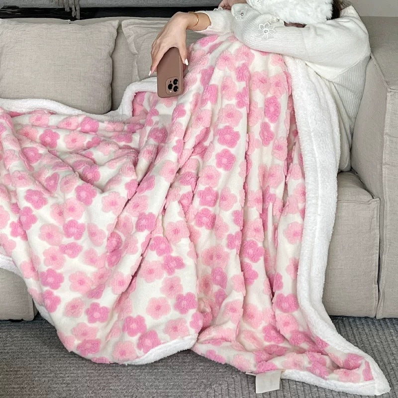Cozy Decorative Throw Blanket — product view 2