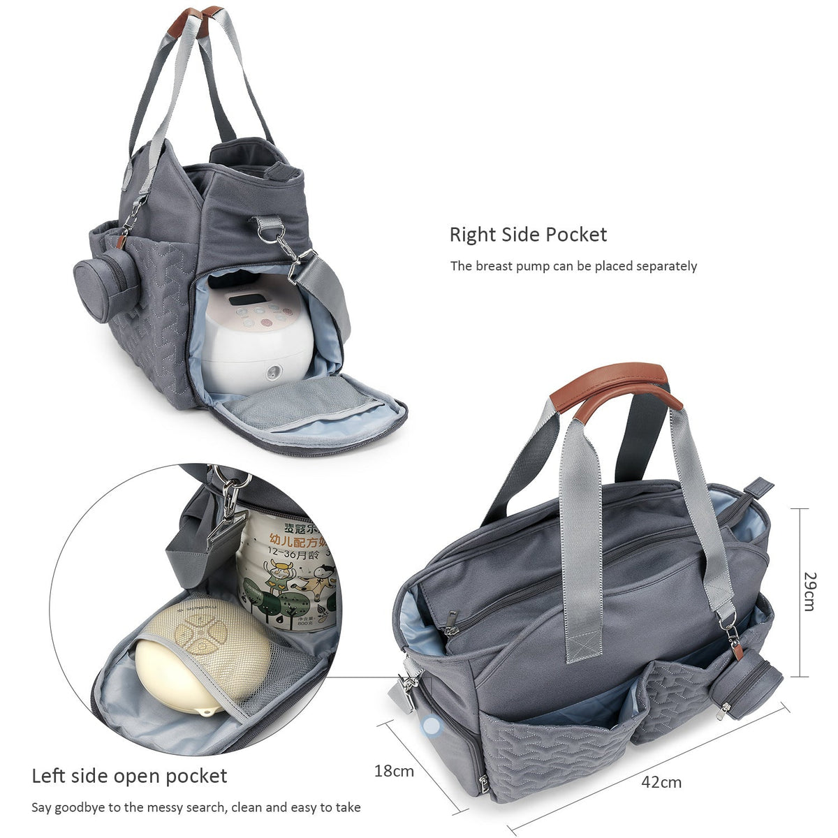 Multifunctional Travel Bag LoungeYard — product view 3