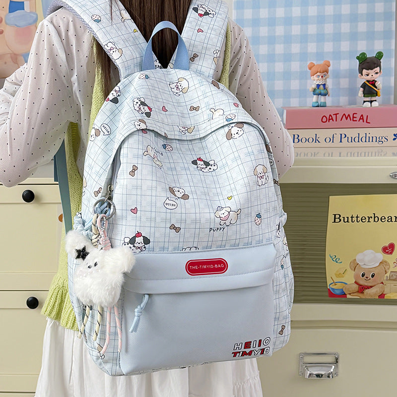 Cute Character Design Backpack LoungeYard — product view 1