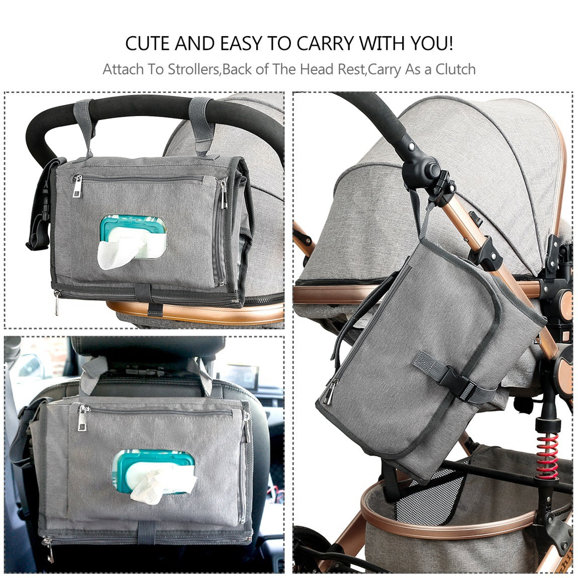 Practical Diaper Bag LoungeYard — product view 4