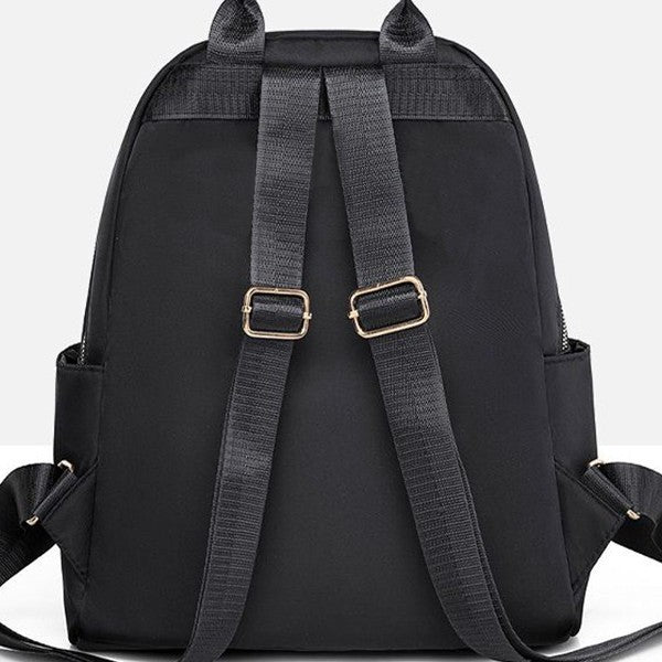 Women's Floral Embroidered Backpack LoungeYard — product view 4