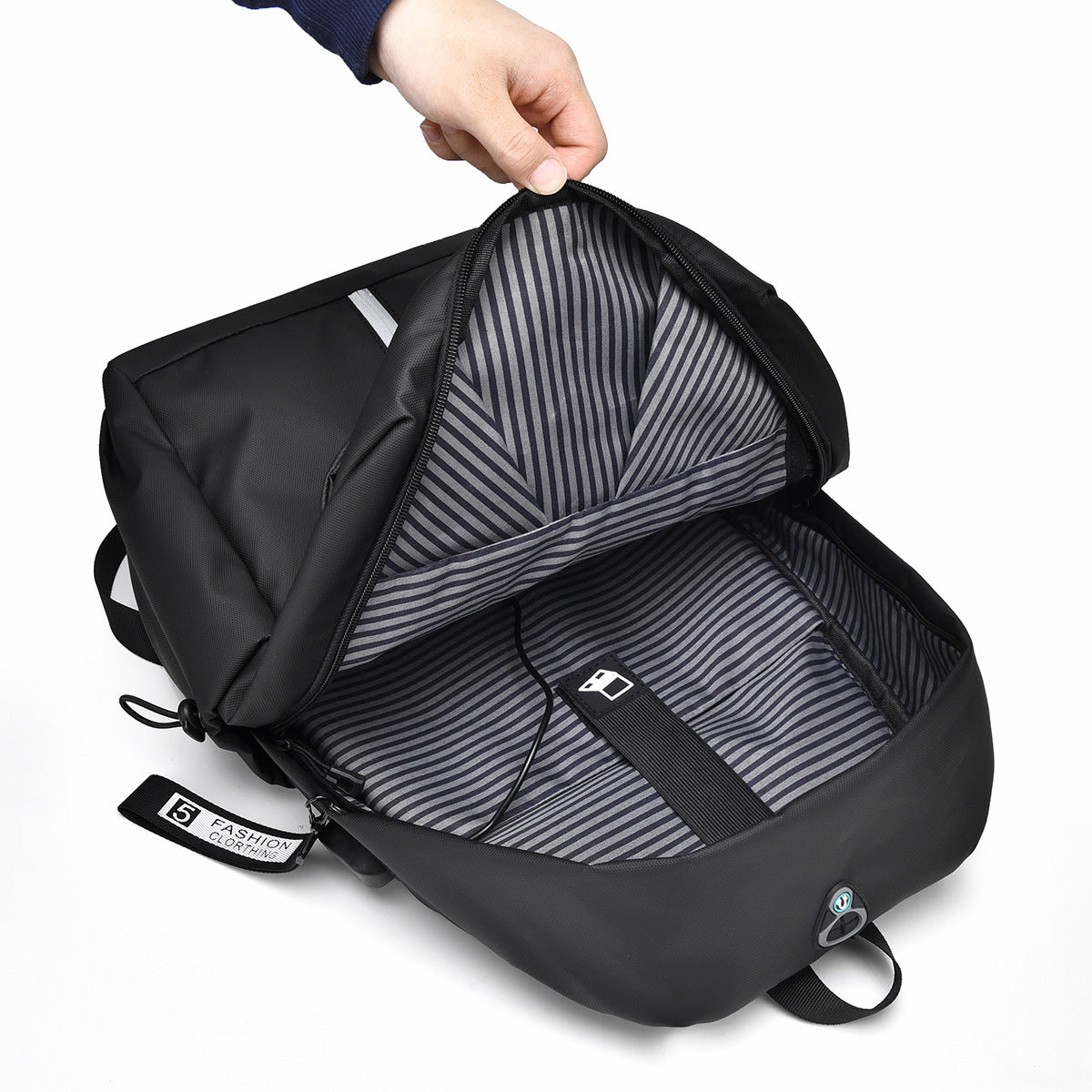 Versatile Tech-Ready Backpack LoungeYard — product view 4