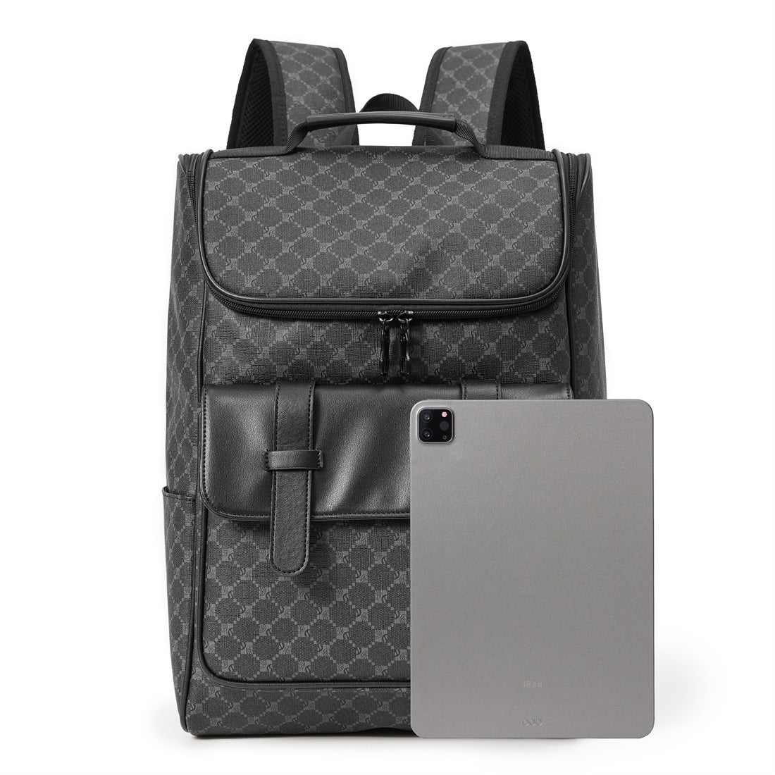 More Elegant and Practical Laptop Backpack with Multifunctional Compartments LoungeYard — product view 2