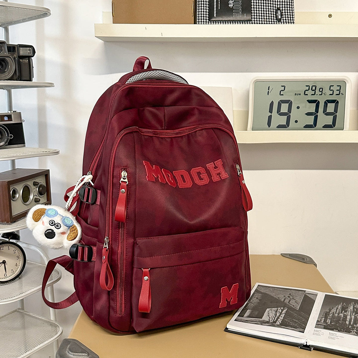 Functional Travel Backpack with Stylish Design LoungeYard — product view 6