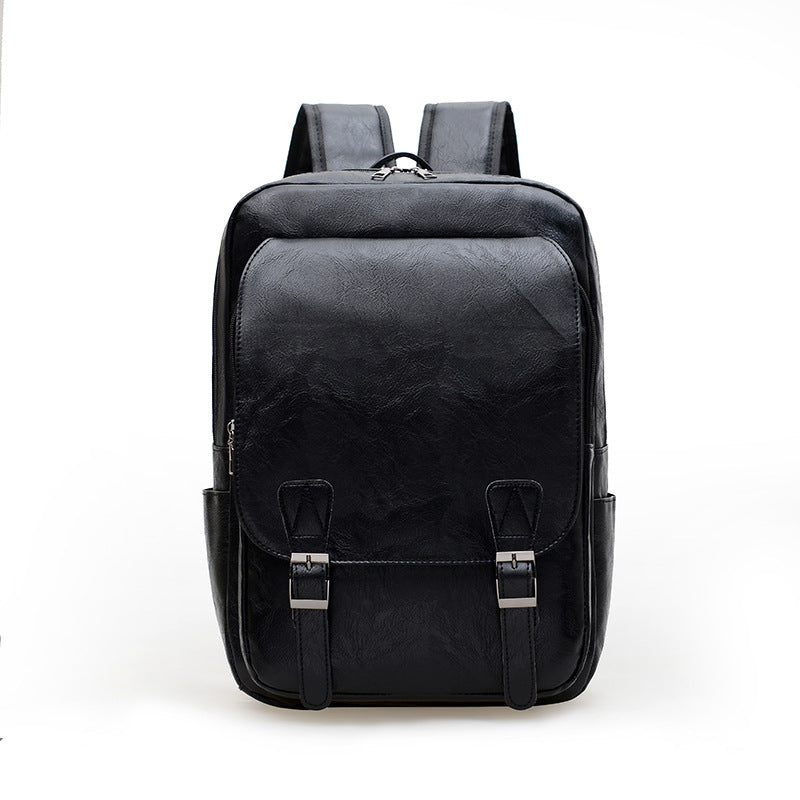 Elegant Leather Backpack LoungeYard — product view 2