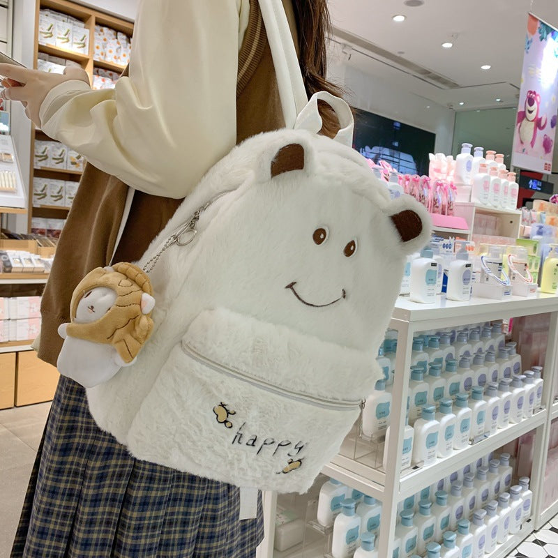 Plush Bear-Themed Backpack — product view 4