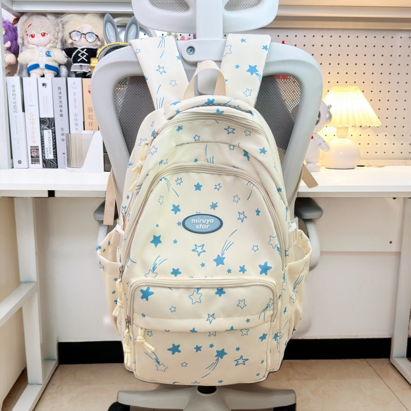Casual Star-Patterned Backpack — product view 3