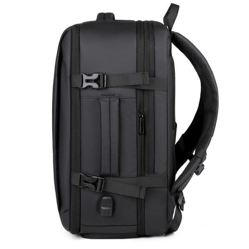 Sleek Organized Travel Backpack LoungeYard — product view 2