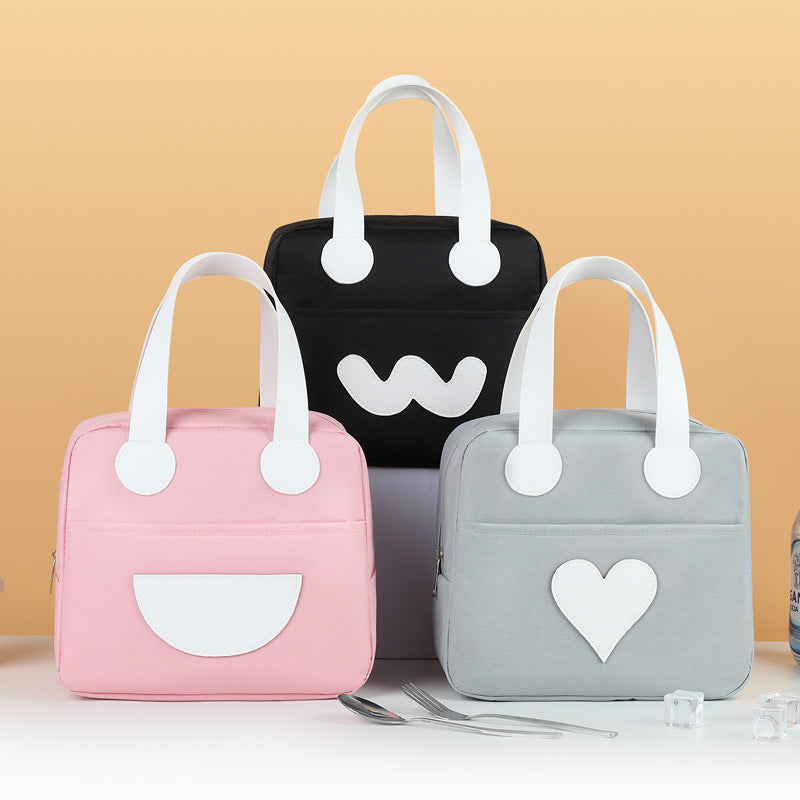 Cute Smiley Tote Bag LoungeYard — product view 1
