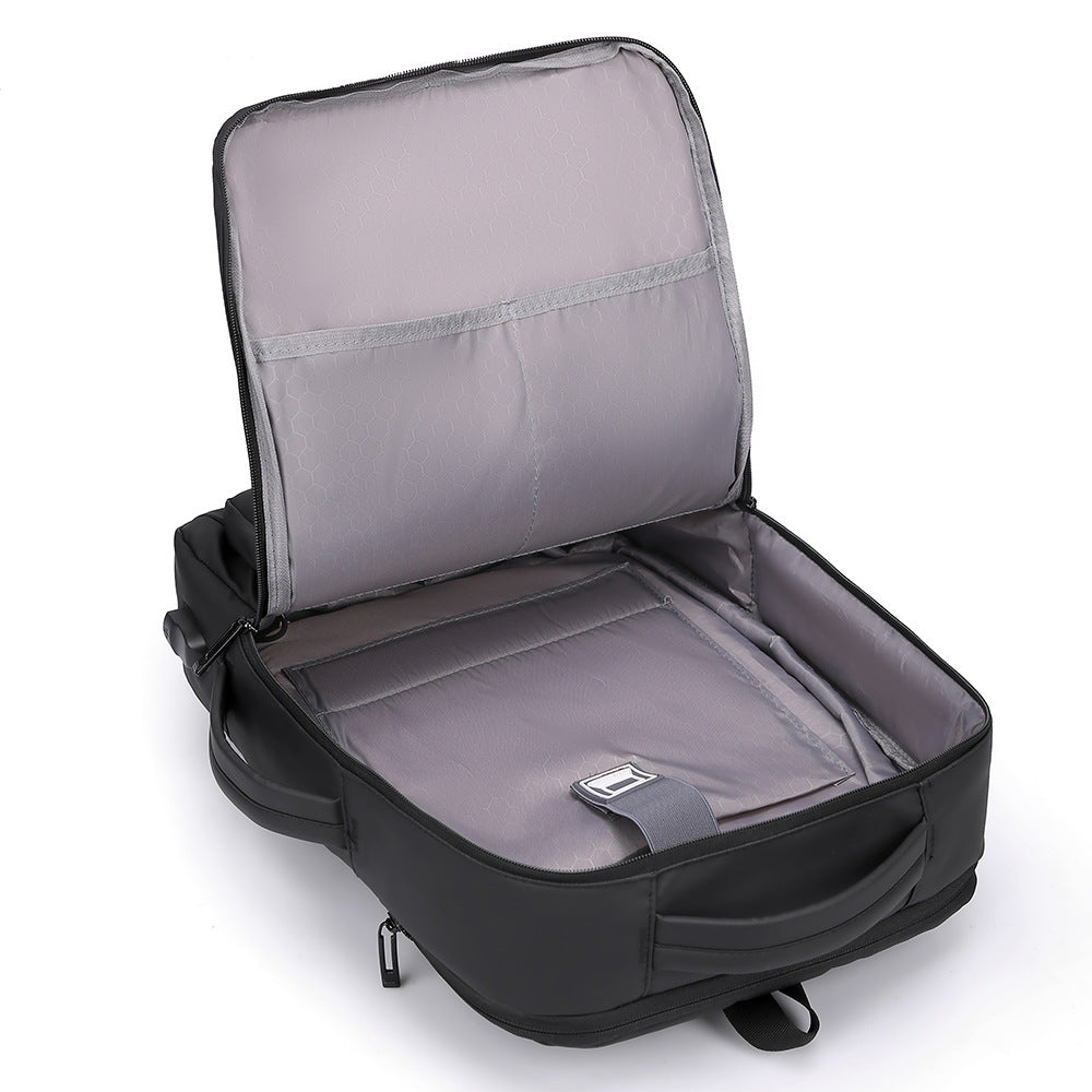 Sleek Business Travel Backpack LoungeYard — product view 4