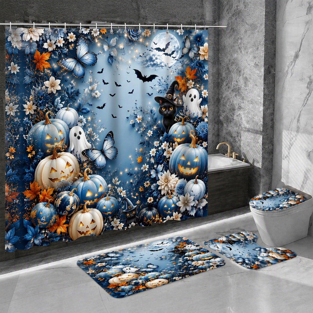Halloween-Themed Bathroom Set Bowlift — product view 1